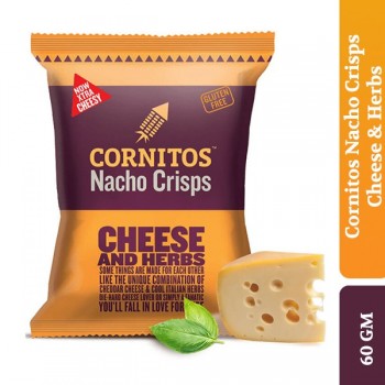 Cornitos Nacho Crisps Cheese & Herbs 60 G